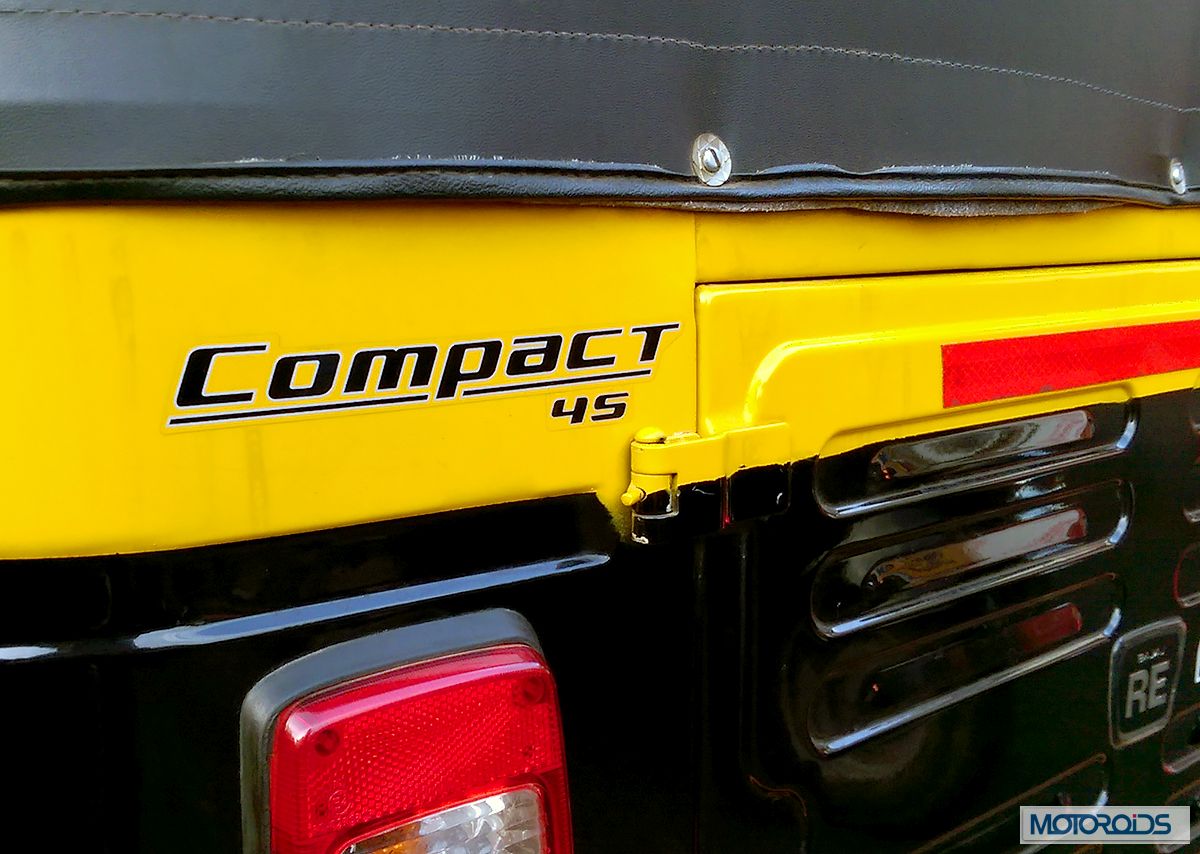 bajaj compact auto rickshaw