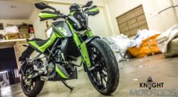 green ktm bike
