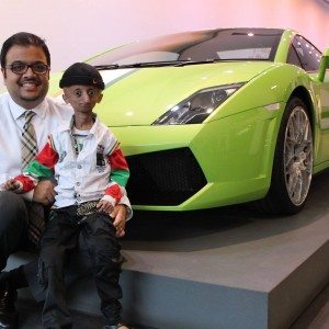 Kid with progeria celebrates th birthday with Lamborghini Mumbai