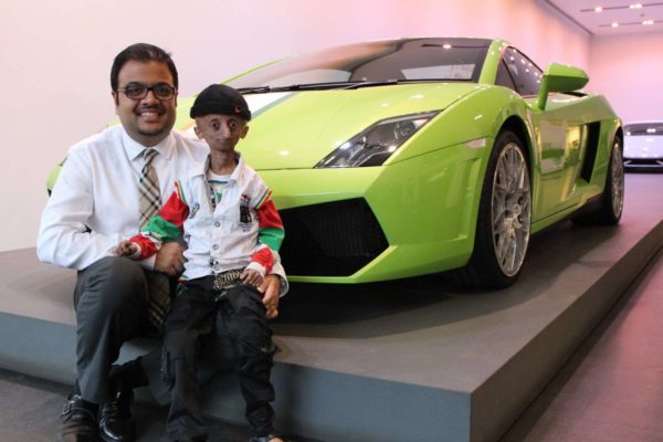 Kid with progeria celebrates 15th birthday with Lamborghini Mumbai - 3