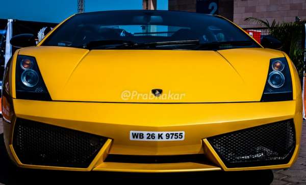 Lamborghini Gallrdo Superleggera (front) - Hyderabad International Auto Show 2015