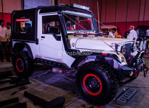 Mahindra Thar Modified - Hyderabad International Auto Show 2015