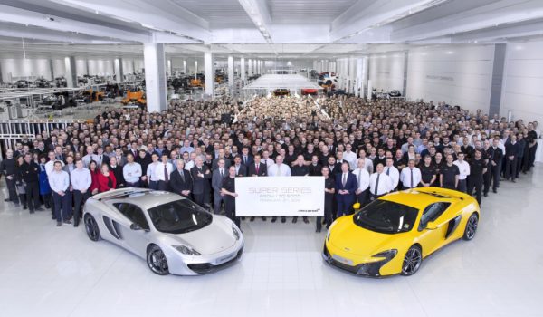 McLaren Super Series 5000th car