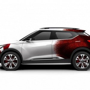 Nissan Kicks Concept Samba Dance inspired livery