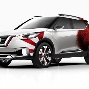 Nissan Kicks Concept Samba Dance inspired livery