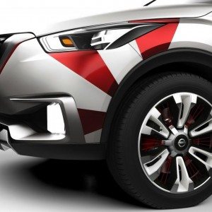 Nissan Kicks Concept Samba Dance inspired livery