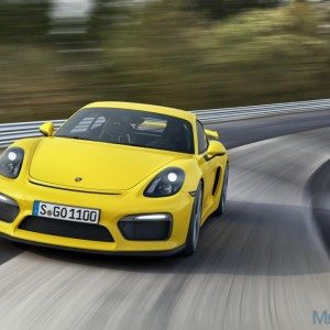 Porsche Cayman GT Official Images