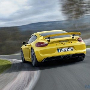 Porsche Cayman GT Official Images