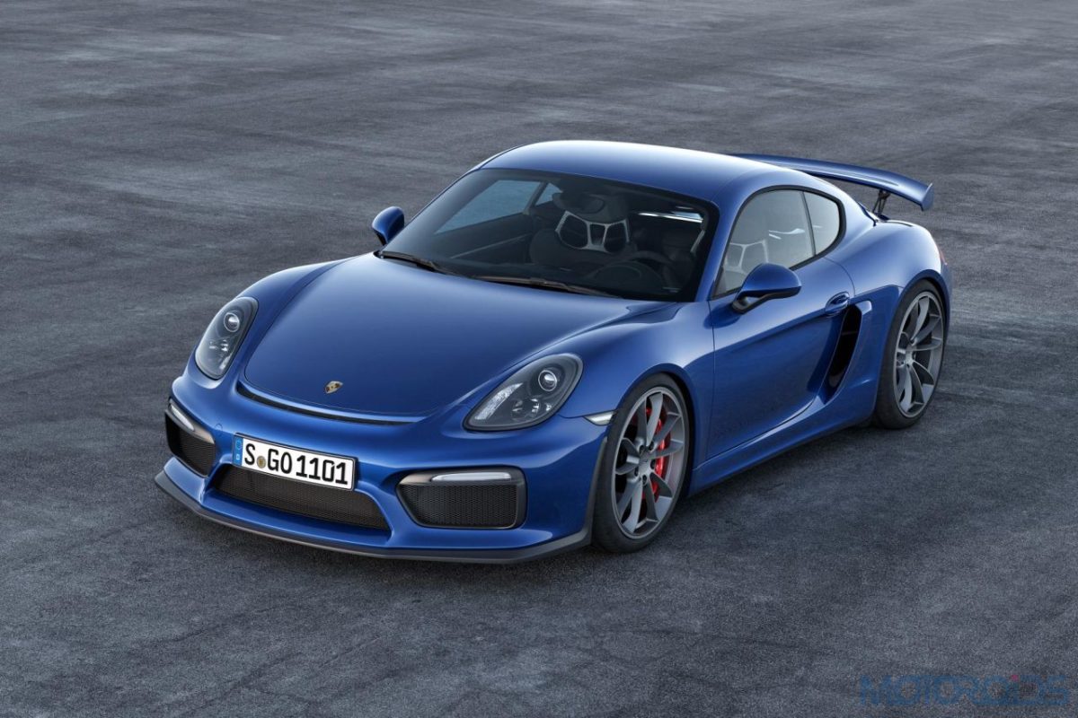 Porsche Cayman GT Official Images