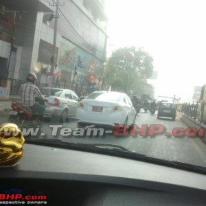 Toyota Vios Spy Images India bangalore