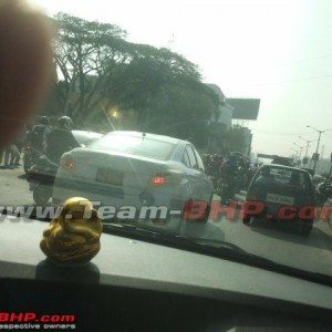 Toyota Vios Spy Images India bangalore