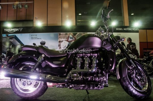 Triumph Rocket III - Hyderabad International Auto Show 2015