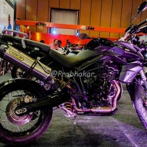 Triumph Tiger Hyderabad International Auto Show