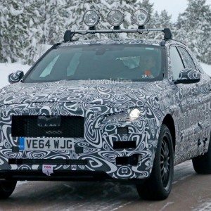 Upcoming Jaguar F Pace Test Mule Spied