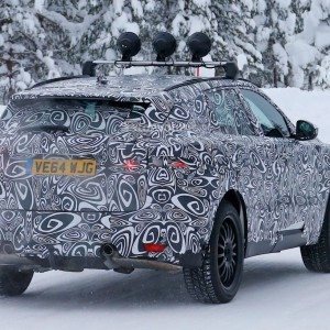 Upcoming Jaguar F Pace Test Mule Spied