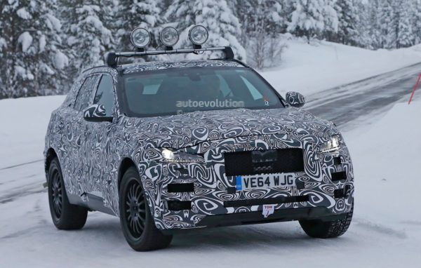 Upcoming Jaguar F-Pace Test Mule Spied - 3