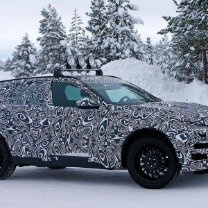 Upcoming Jaguar F Pace Test Mule Spied