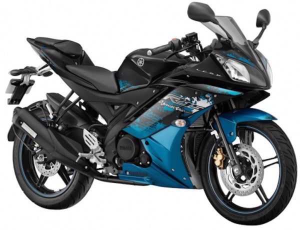 Yamaha R Limited edition Streaking Cyan