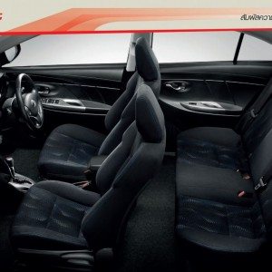 toyota Vios interior