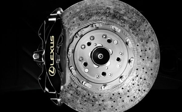 Lexus LFA carbon brake