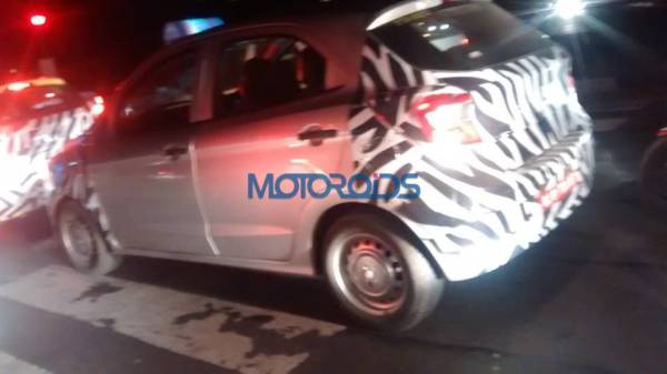 Ford Figo spied in Chandigarh