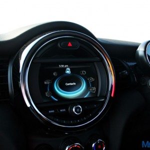 Mini Cooper S Central Display