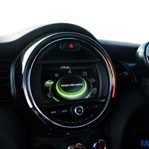 Mini Cooper S Central Display