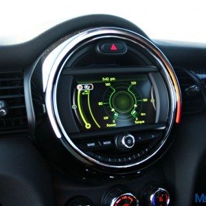 Mini Cooper S Central Display