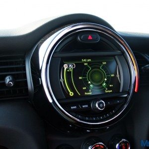 Mini Cooper S Central Display