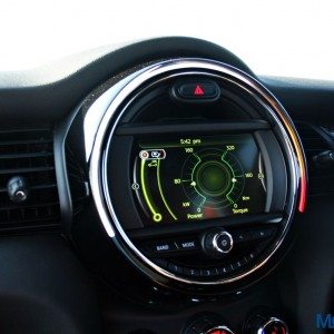 Mini Cooper S Central Display