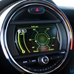 Mini Cooper S Central Display