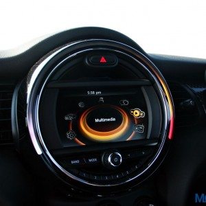 Mini Cooper S Central Display