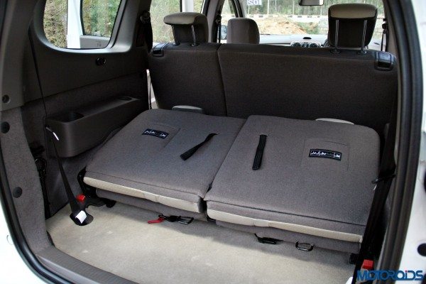 2015 Renault Lodgy - Boot Space with Third Row Tumbled