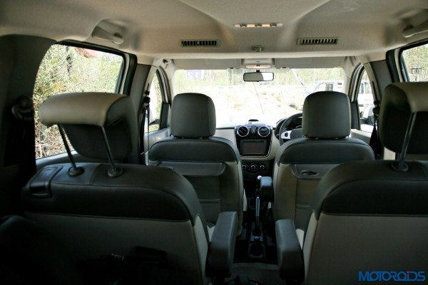 2015 Renault Lodgy - View from Third Row