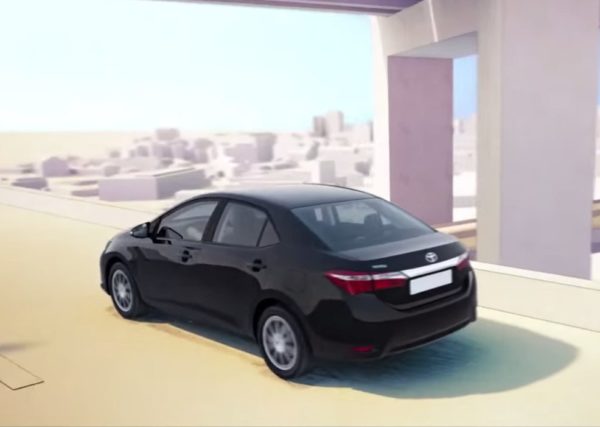 2016 new Corolla rear