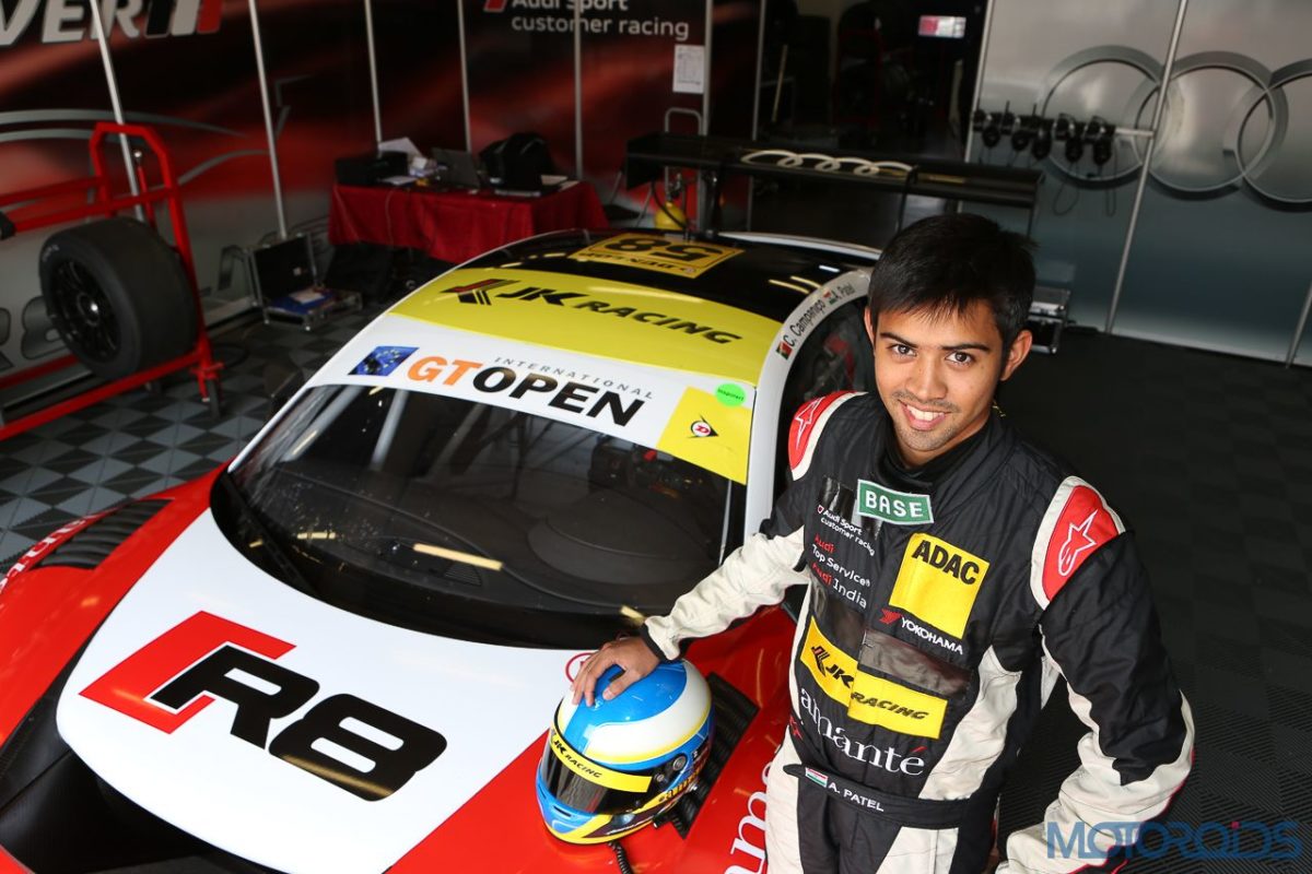 Aditya Patel Team Audi R LMS Cup