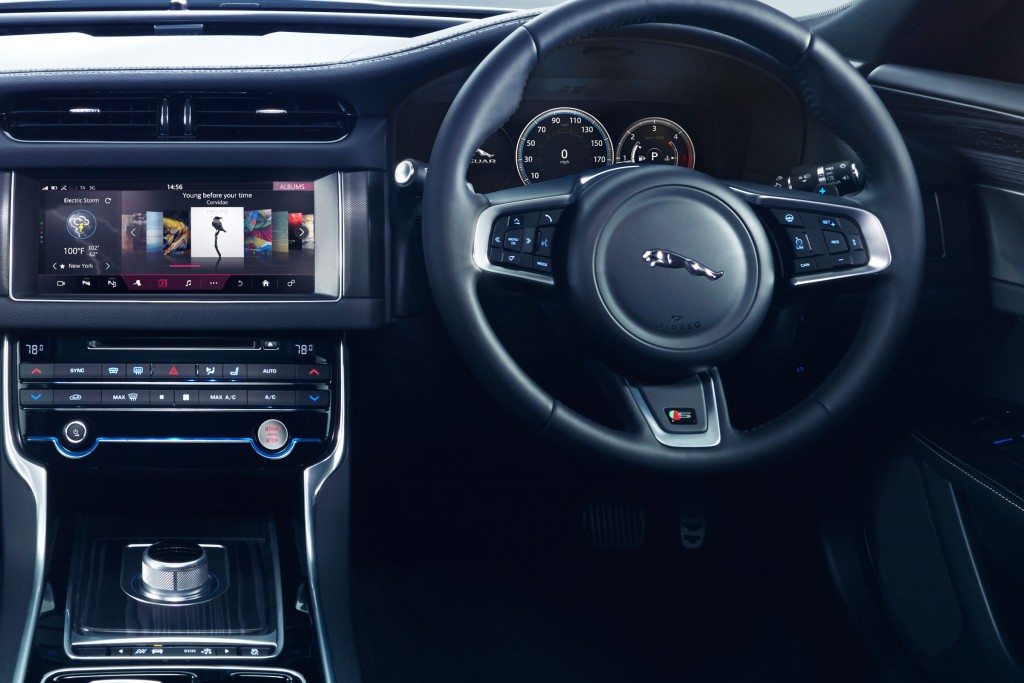All-new Jaguar XF InControl Touch Pro system (2)