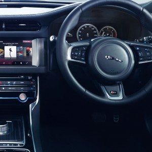 All new Jaguar XF InControl Touch Pro system