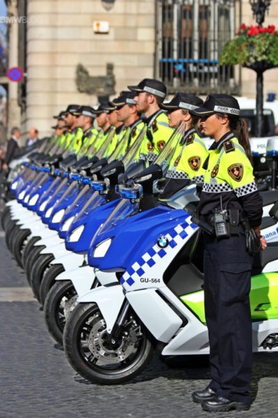 BMW C Evolution Delivered to Barcelona Police