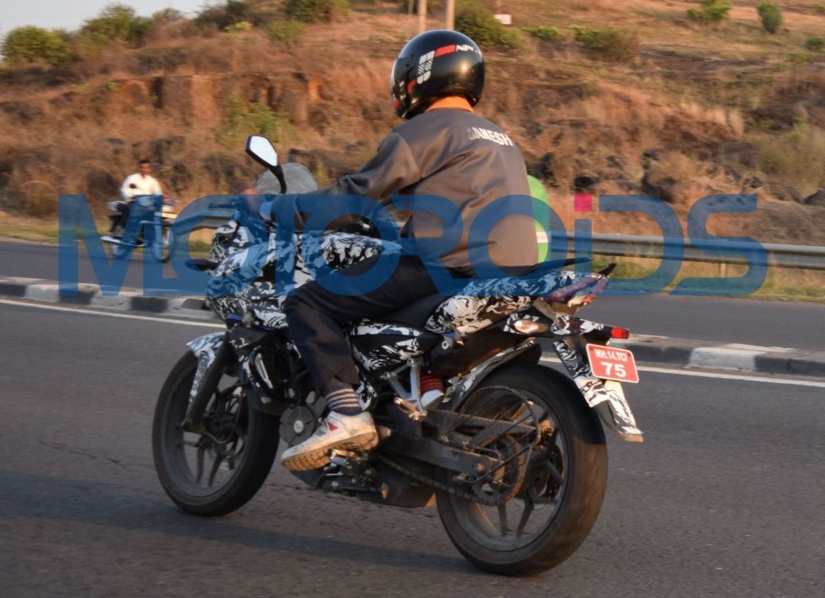 Bajaj Pulsar  Adventure Sport Spied in Pune