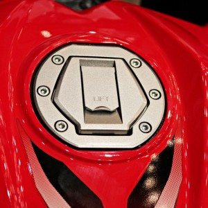 Bajaj Pulsar RS Launch Fuel Tank Lid