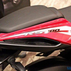 Bajaj Pulsar RS Launch Rear Cowl