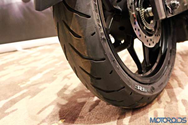 Bajaj Pulsar RS200 Launch - Rear Tyre