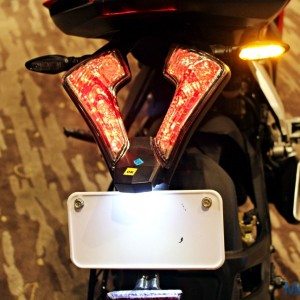 Bajaj Pulsar RS Launch Tail Light ON