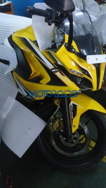 Bajaj Pulsar RS Spotted at Dealership