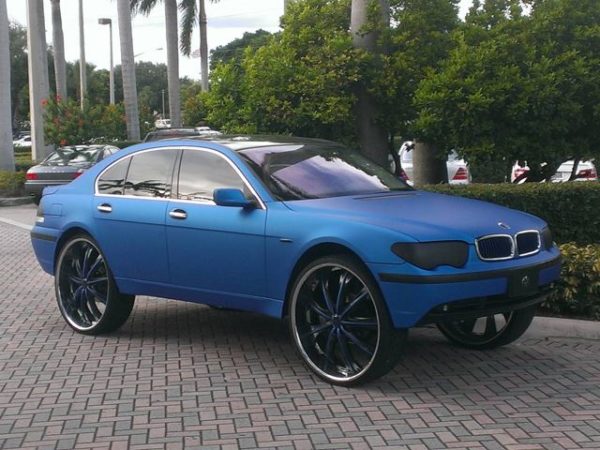 BMW 7-series modification