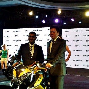 DSK Benelli India Launch TNT  R