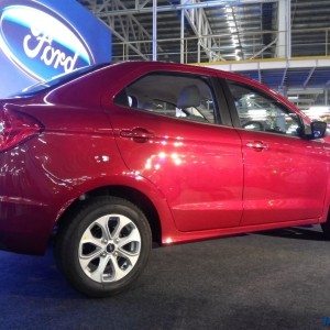 Ford Figo Aspire India unveil