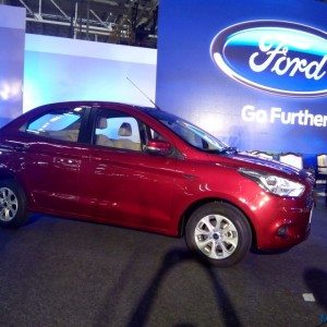 Ford Figo Aspire India unveil