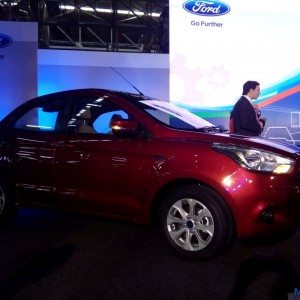 Ford Figo Aspire India unveil